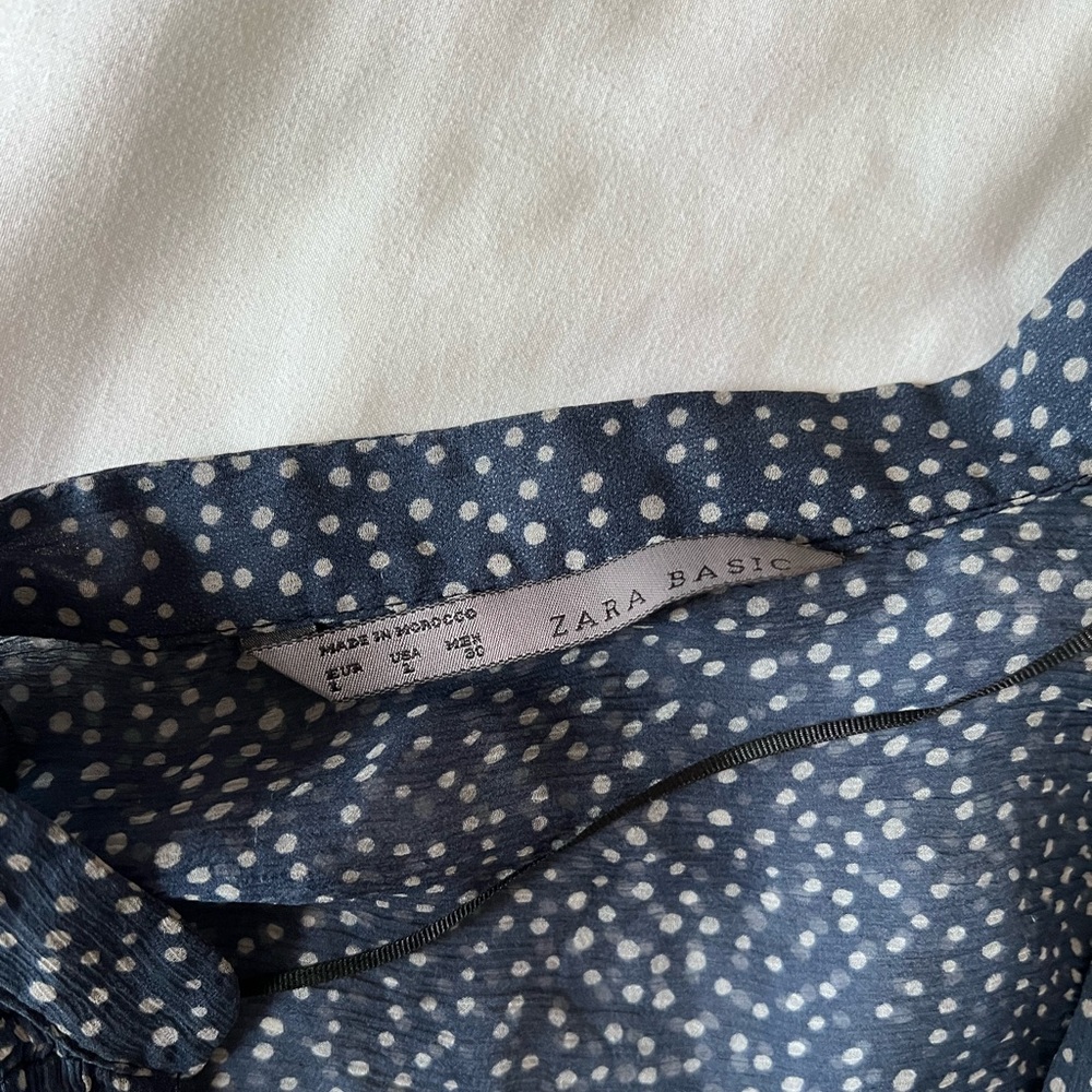 Zara mesh top